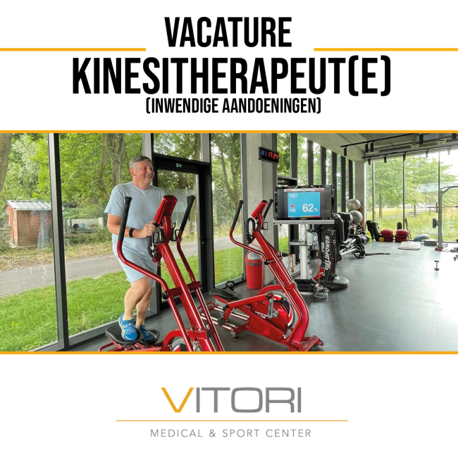 Vacature kinesitherapeut (Inwendige aandoeningen) Vacature kinesitherapeut(e)
