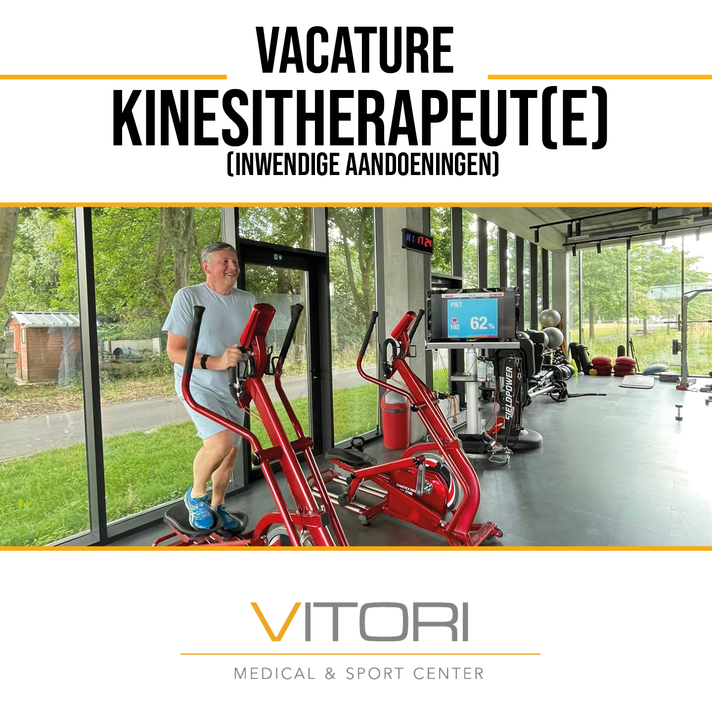 Vacature kinesitherapeut(e)